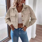 Women Short Button Jacket