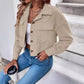 Women Short Button Jacket