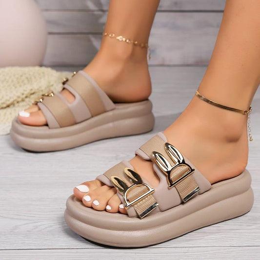 Thick Sole Comfort Slippers