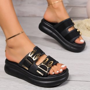 Thick Sole Comfort Slippers