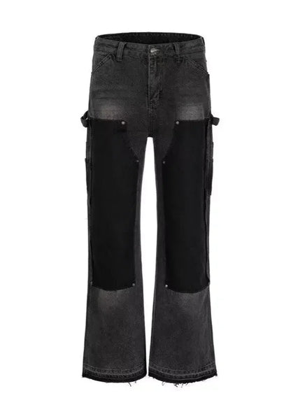 Unisex Black Clean-Fit Denim – High Street Style