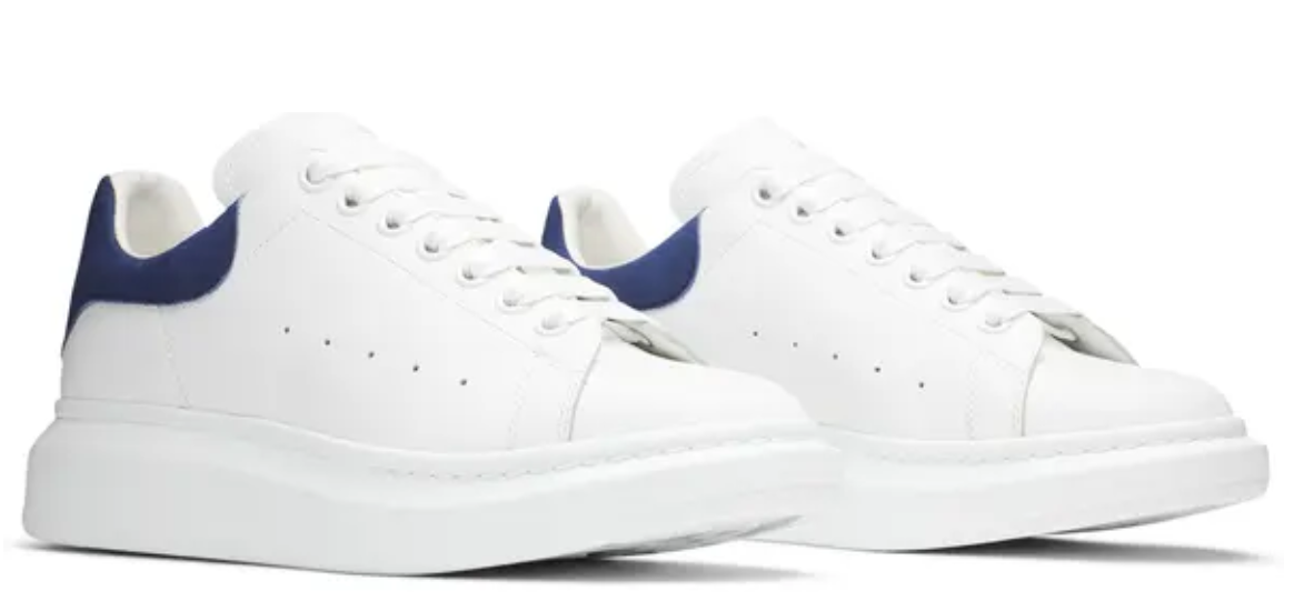 Alexander McQueen Oversized Sneaker 'White Paris Blue'