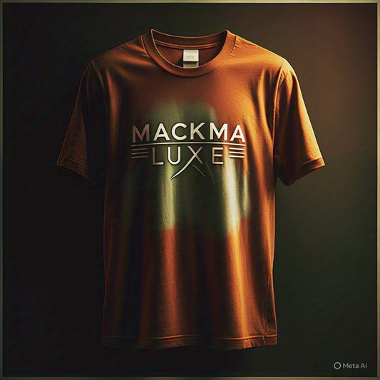 Men’s Pale Red Half Sleeve Summer T-Shirt – Soft Lightweight Casual Tee by Mack Maluxe